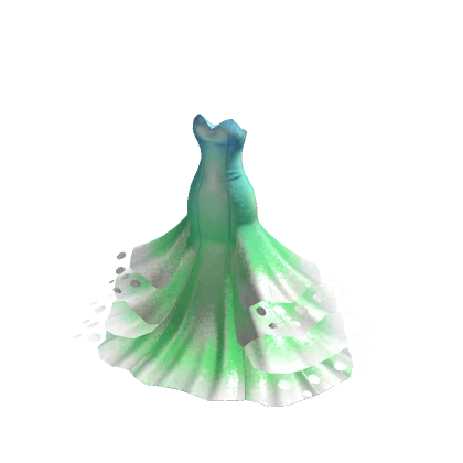 Mermaid Lagoon Dress - Blue Green