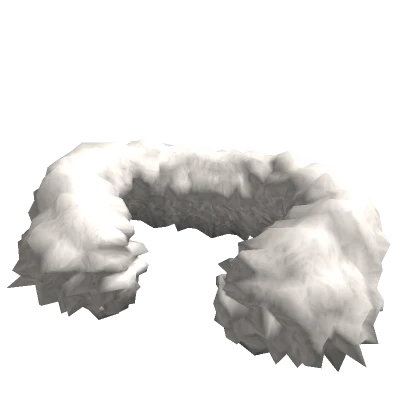 Royal white bunny neck fur [3.0]