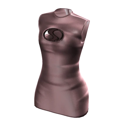 ☆ pink dimond hole dress