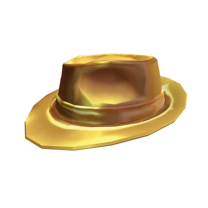 Classic Gold Fedora