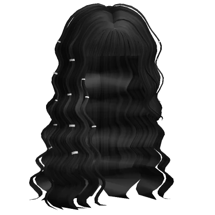 Black Waves with Hairties