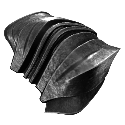 Medieval Plate Armor Left Pauldron