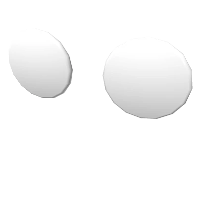 White Cartoon Mouse Ears