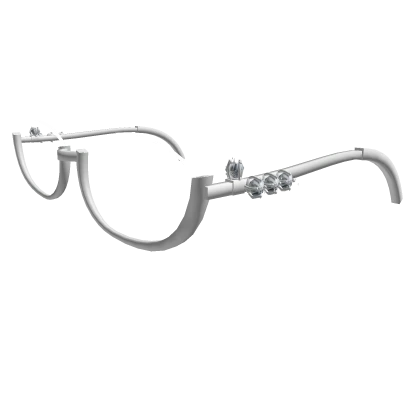 Gen Diamond Glasses (white)