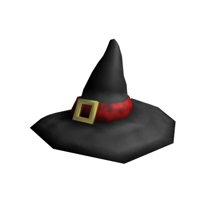 Red Banded Witch Hat