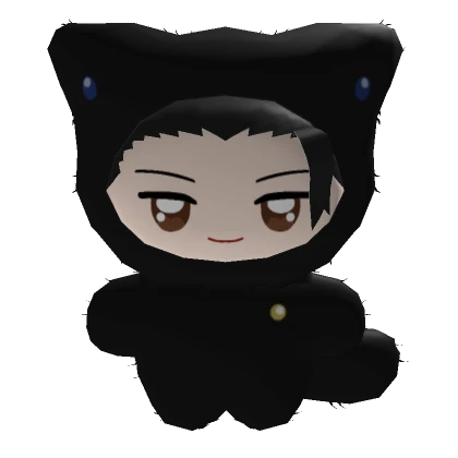 Cursed Sorcerer Plush Cat