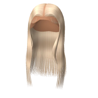 𝓖 Platinum Middle Part Silk Press Lace