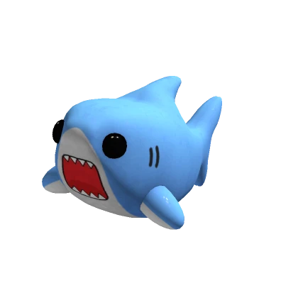 ♡ shark plushie (holdable)