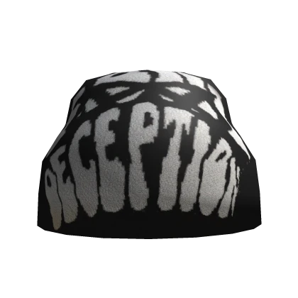 Black Designer Beanie