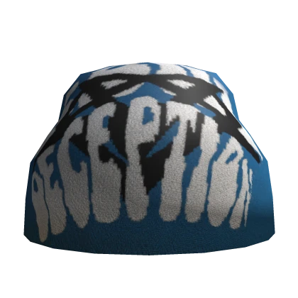 Blue Designer Beanie
