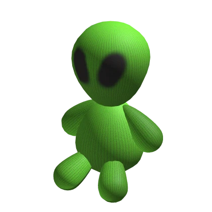 Handheld alien plushie [Green]