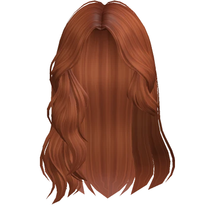 Beach Swept Wavy Hair w/ Shell Charms (ginger)