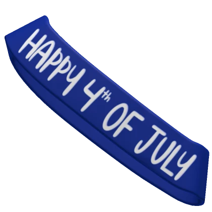 July 4th Sash