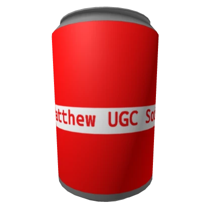 Matthew Red UGC Soda