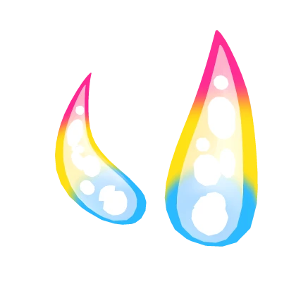 Pride Lava Lamp Horns - Pan