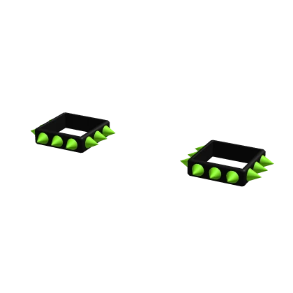 Spiked Bracelets Lime (1.0)