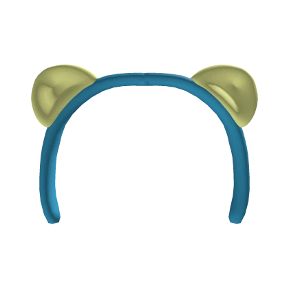 pony school spirit ears in yellow and blue