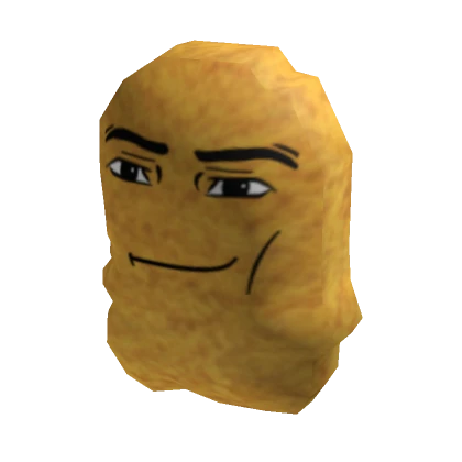 [⌛] Chicken Nugget Man Face Suit Meme