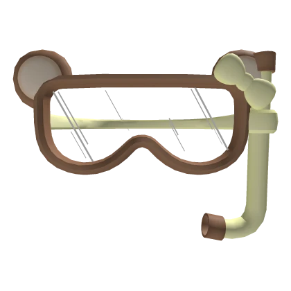 cute monkey snorkel