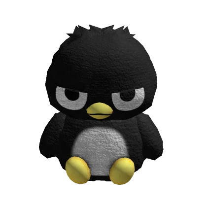 ♡ grumpy penguin plushie (holdable)