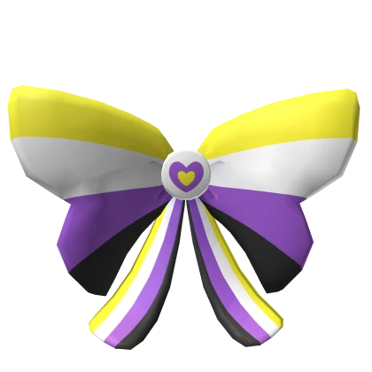 Pride Ribbon Nonbinary