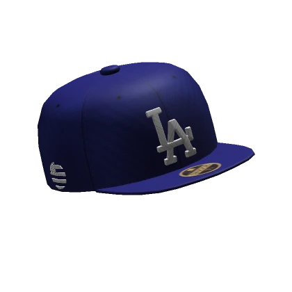 Dark Blue LA Baseball Cap