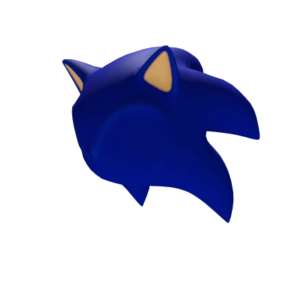 Blue hedgehog Hair soni