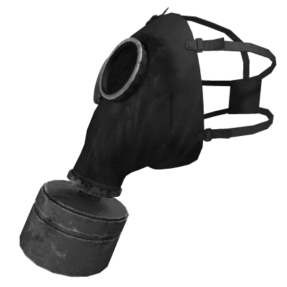 Old Black Gas Mask