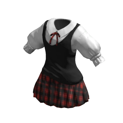 Red School Uniform