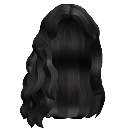 Wavy Summer Curls Hairstyle (Black)