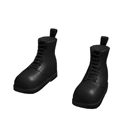 Black Combat Boots