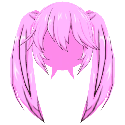 Miku Hair  [Pink Shiny]