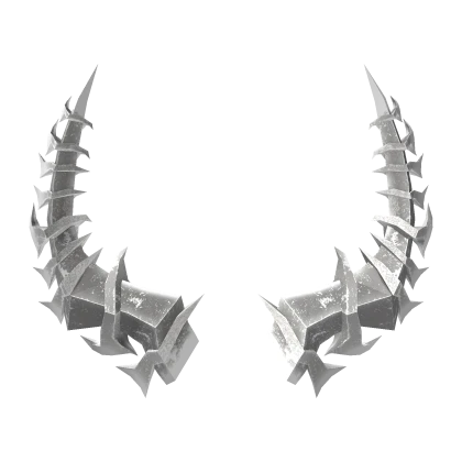 Ivory Barbed Horns
