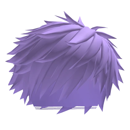 Purple Fluffy Hair