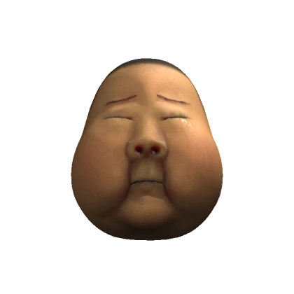 Crying Chubby Boy Head