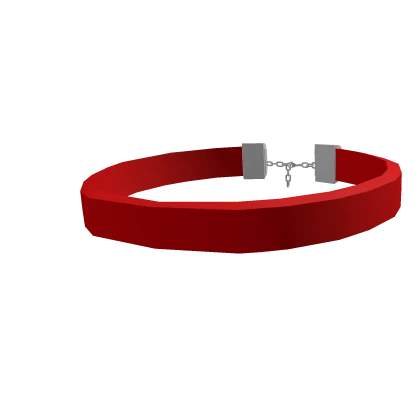 Red Dainty Choker Necklace 3.0