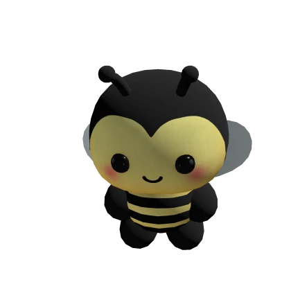 ♡ baby bee plushie (holdable)