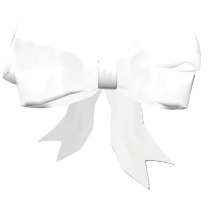 Cute White Bow