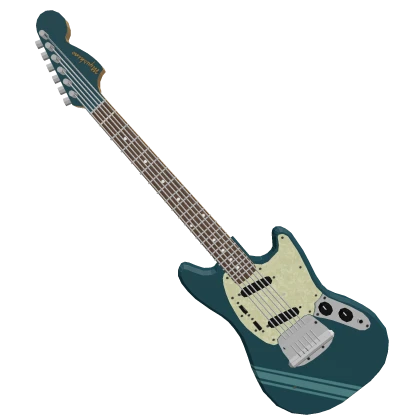 Front Guitar || Blue Electric Grunge Guitar