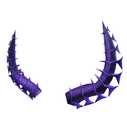 Enchanted Violet Mystic Horns