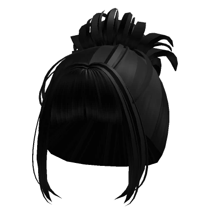 Messy Updo Sleepy Bun (Black)