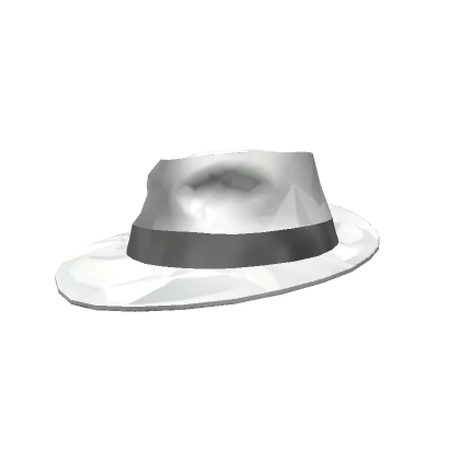 White Sparkle Fedora