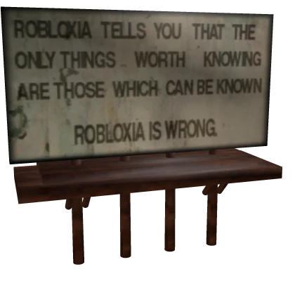 Mysterious Billboard