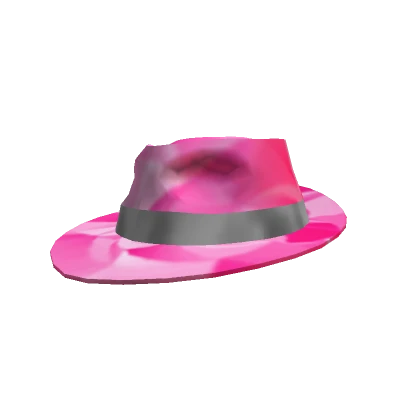 Pink Sparkle Fedora