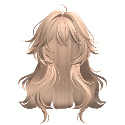 Blonde Anime Loose Wavy Hair