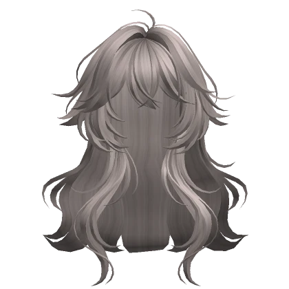 Ash Anime Loose Wavy Hair