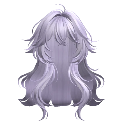 Light Purple Anime Loose Wavy Hair