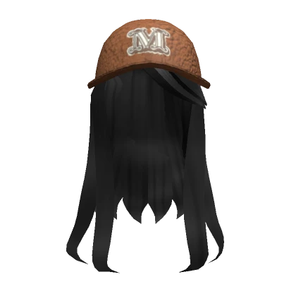 Max Mara Teddy Baseball Cap with Long Hair