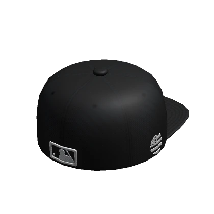 Backward Black 94 Baseball Cap