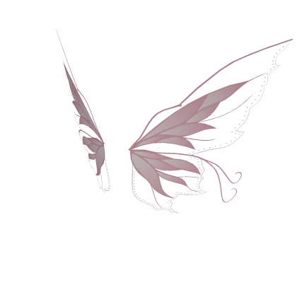 Pink Butterfly Fairy Wings